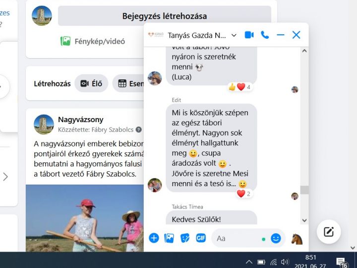 Tanyás gazda tábor szülői értékelések