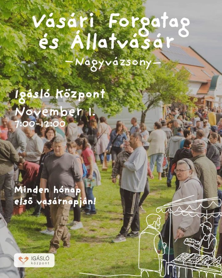 Állatvásár Nagyvázsony