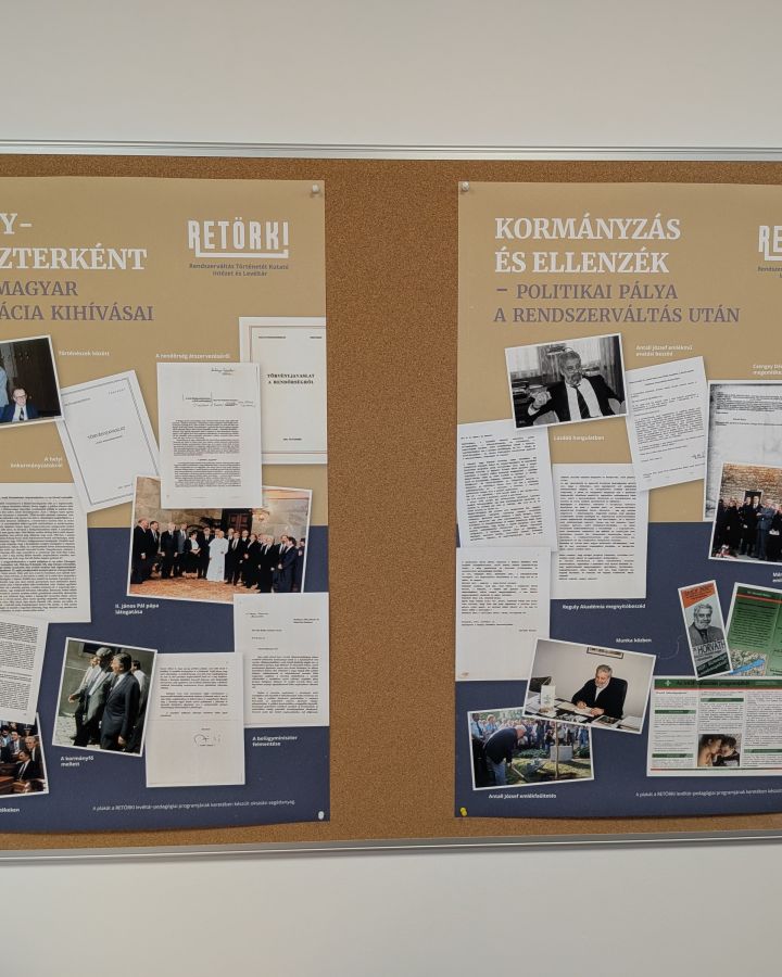RETÖRKI-be került a volt belügyminiszter irathagyatéka