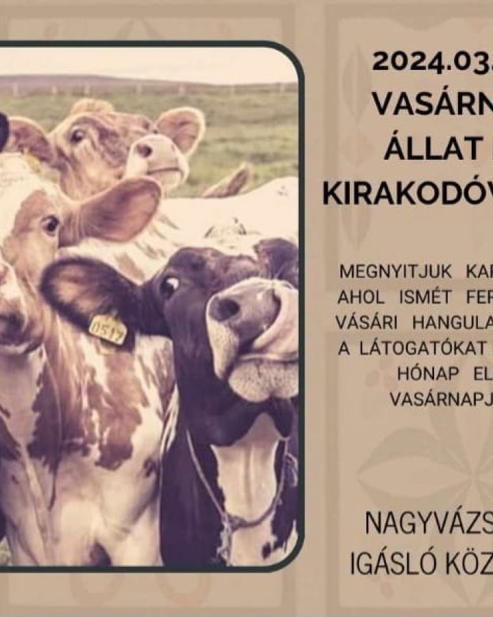 Március 3: újra állatvásár