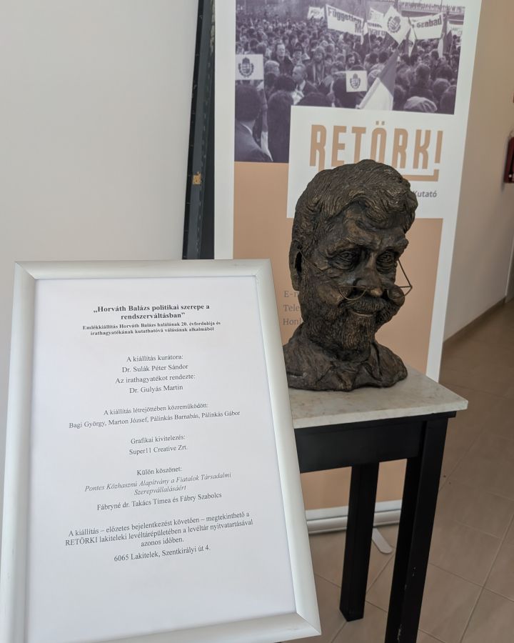 RETÖRKI-be került a volt belügyminiszter irathagyatéka