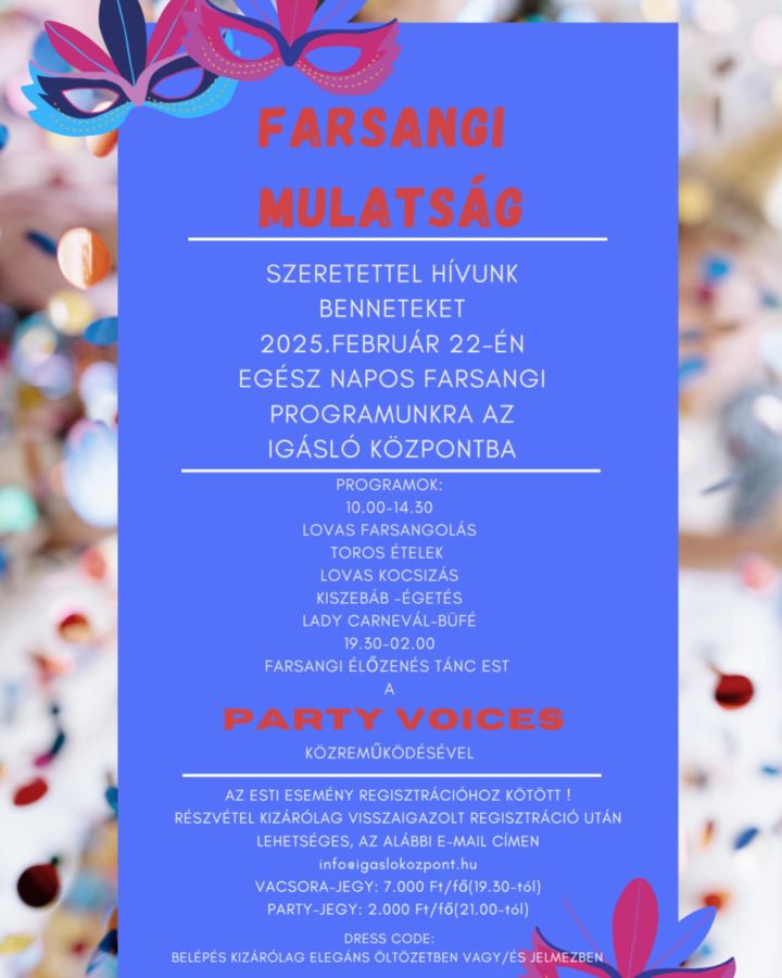 Lovas farsang - 2025