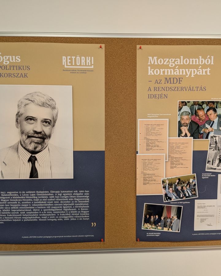 RETÖRKI-be került a volt belügyminiszter irathagyatéka