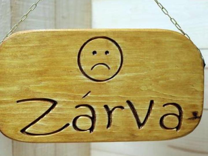 Július 5., vasárnap: zárva vagyunk