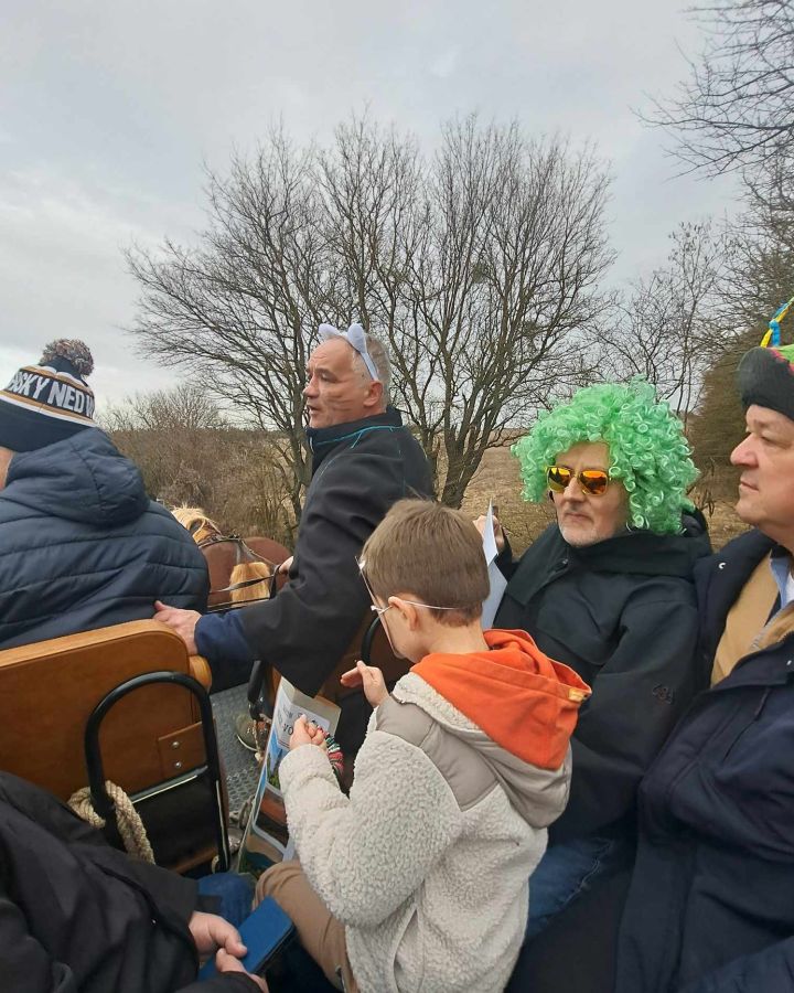 Alapítványunk a nagyvázsonyi lovas farsangon jubilált