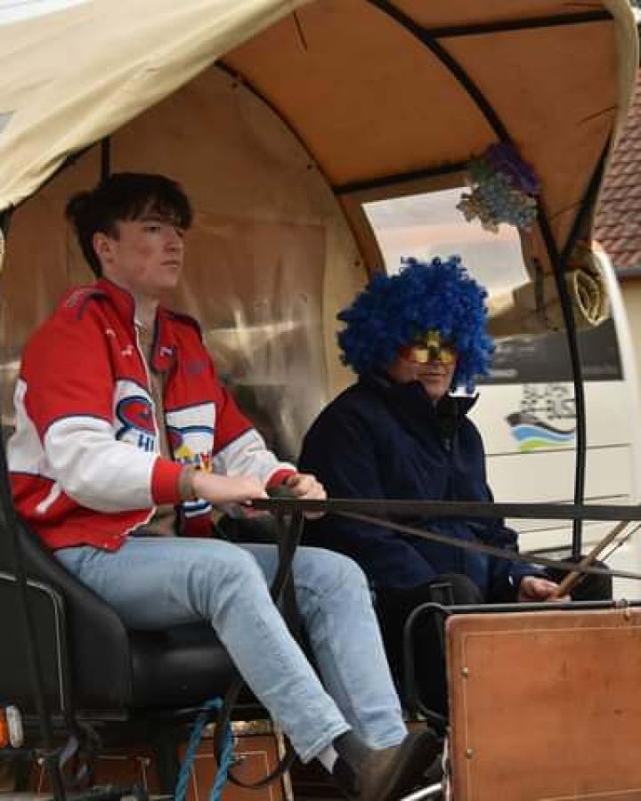 Alapítványunk a nagyvázsonyi lovas farsangon jubilált