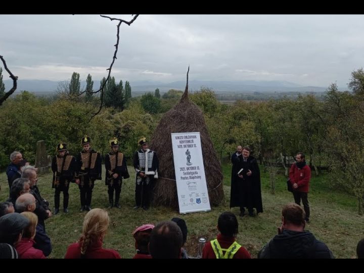 2021: Kinizsi Emlékpark Alapkőletételi ünnepség, Bokajalfalu (Dél-Erdély)
